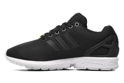 zx flux adidas zwart wit|zx flux adidas all black.